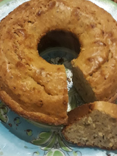 Una foto de Budín de avena sin azúcar
