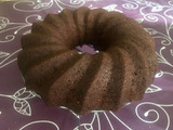 Bizcocho de zanahorias y chocolate al microondas