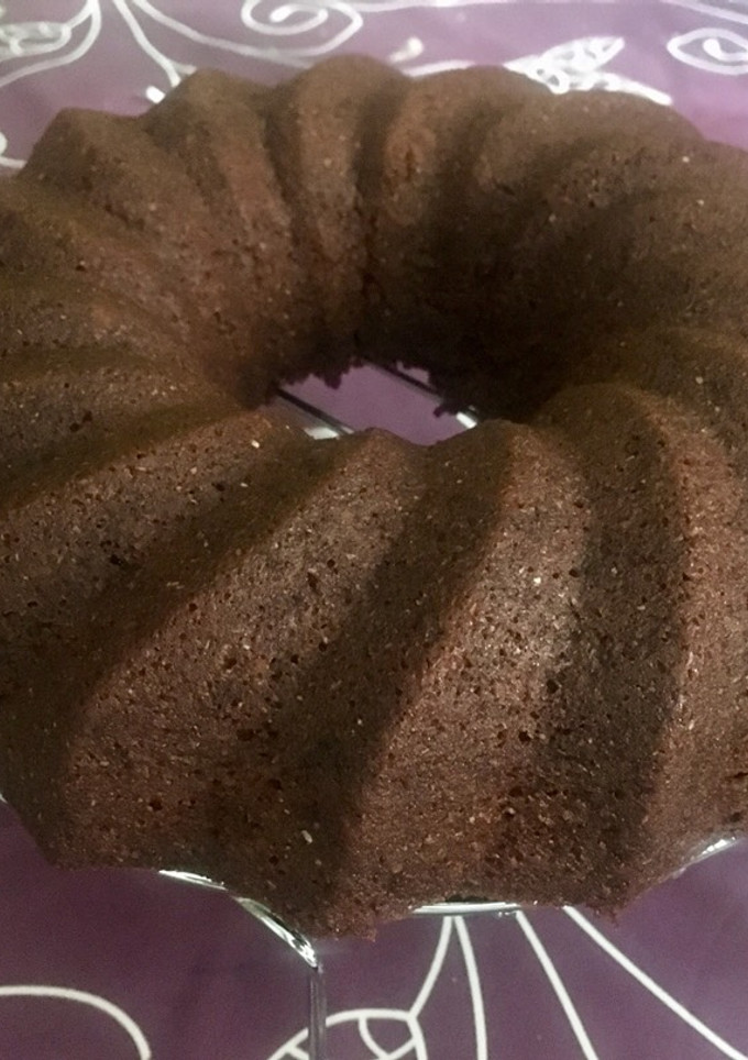 Una foto de Bizcocho de zanahorias y chocolate al microondas