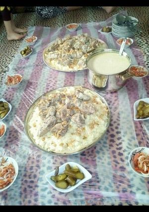صورة لوصفة منسف أردني بشهي