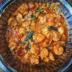 A picture of Prawn Thokku.