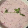 Beetroot kachari raita