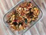 Orzo Pasta mit Zucchini und Aubergine 🍝