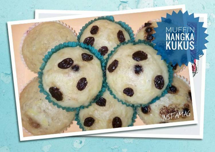 Langkah Mudah untuk Membuat Muffin Nangka Kukus praktis Anti Gagal