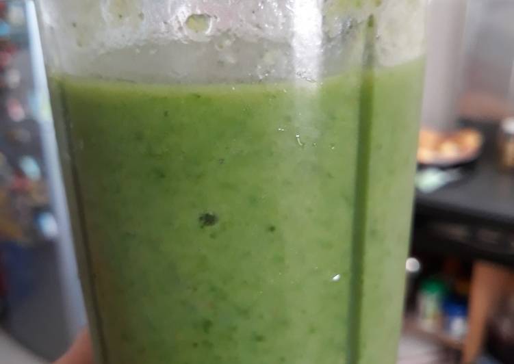 Jus Sehat Kale Nanas Sirsak Lemon