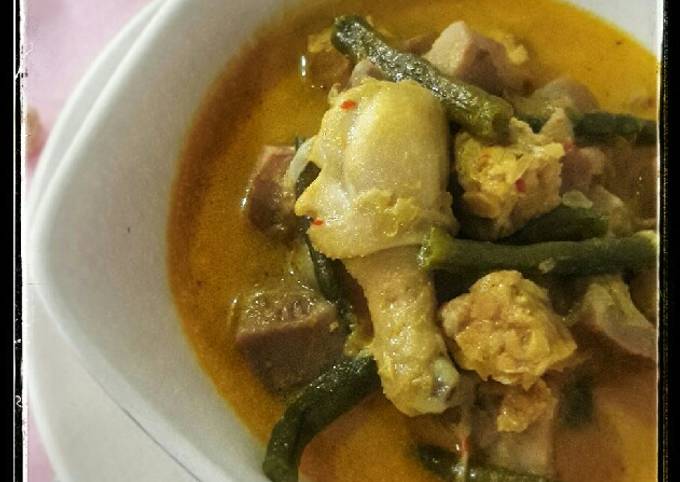 Ternyata ini lho! Bagaimana cara bikin Gulai Ayam Sayur Nangka yang lezat