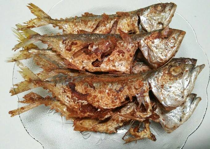 Marinasi Ikan Kembung Goreng Kering