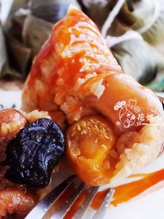 傳統南部水煮肉粽 的食譜成品照片