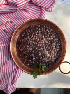 Una foto de Frijoles de la olla en olla express