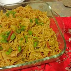 A picture of Chicken Chowmein.