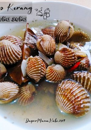 Foto resep Sup Kerang Suka Suka