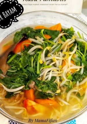 Foto resep Sayur Bayam