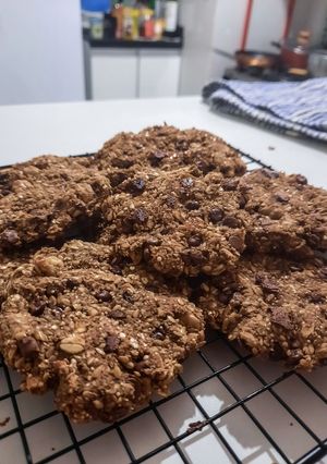 Una foto de Galletas de avena picantes