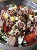 Ensalada con jamón