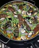 Paella mixta Sonorense