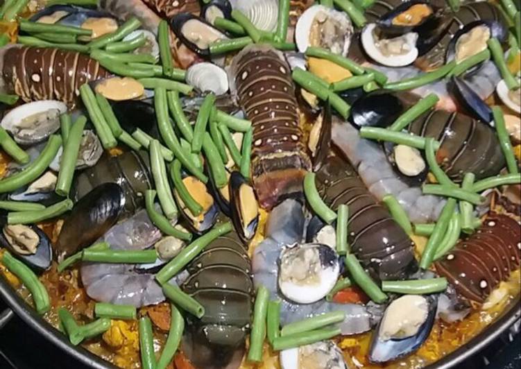 Paella mixta Sonorense