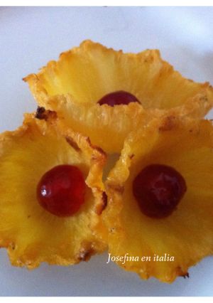 Una foto de Flores de piña/fiori di ananas