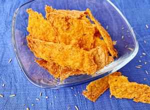 Foto di Chips di ceci e mais