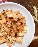 🌱 Đậu Hủ Xào Măng Tre Tương Hột Chay (Vegan)