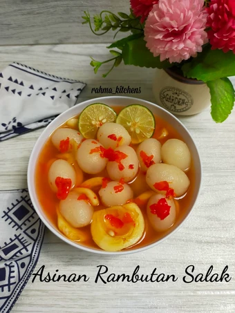 Recipe Asinan Rambutan Salak the  Makes Drooling Delicious