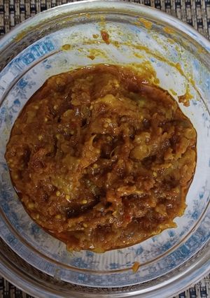 पंजाबी बैंगन भरता (punjabi baingan bharta reicpe in Hindi) रेसिपी मुख्य फोटो
