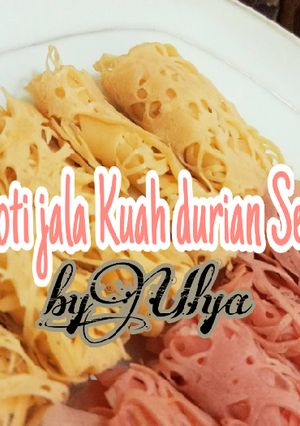 Foto resep Roti jala kuah durian sedap😊