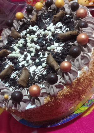 صورة لوصفة كيك اسبونچ شوكولاته 🎂