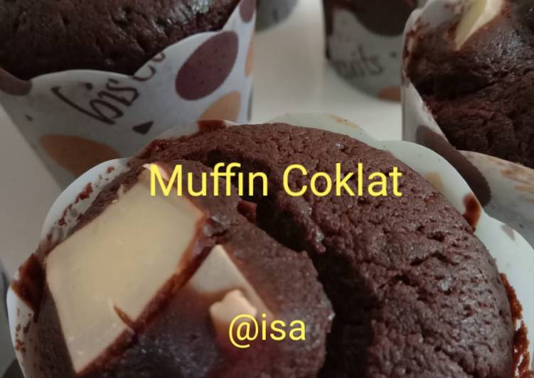 Bumbu meracik #80 Muffin Coklat (hanya diaduk tanpa dikocok dg mixer) yang Bisa Manjain Lidah
