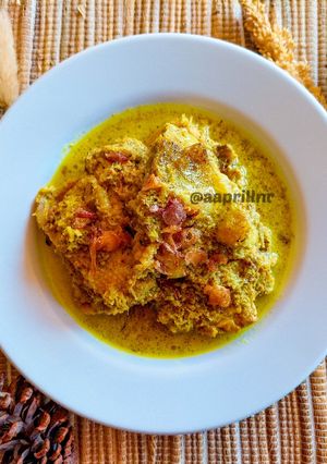 Foto resep Opor Ayam Kampung (Bumbu Blondo)