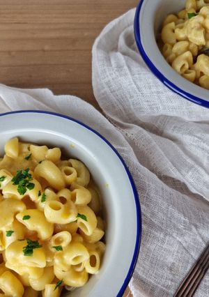 Una foto de Mac & cheese, one pot pasta