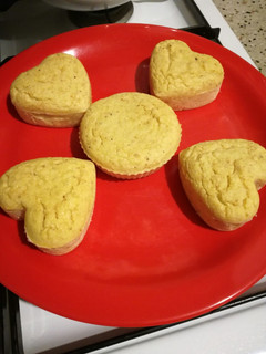 Una foto de Muffins de queso y coco. Sin harina