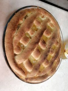صورة لوصفة كيكة المربى بالعجينه