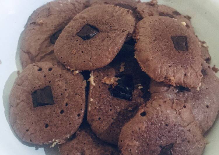 Brownies cookies (brokis) tanpa oven