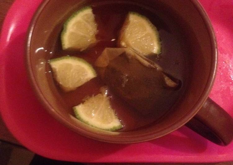 Steps to Prepare Speedy Lemon Tea Cooking Basics for Newbies
