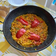 A picture of Vegetable paella 🥘.