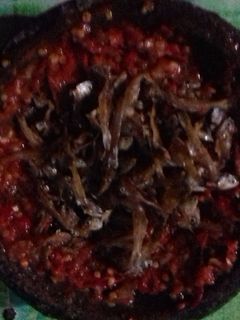 Foto resep Sambel goreng teri