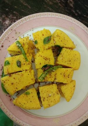 A picture of Dhokla.