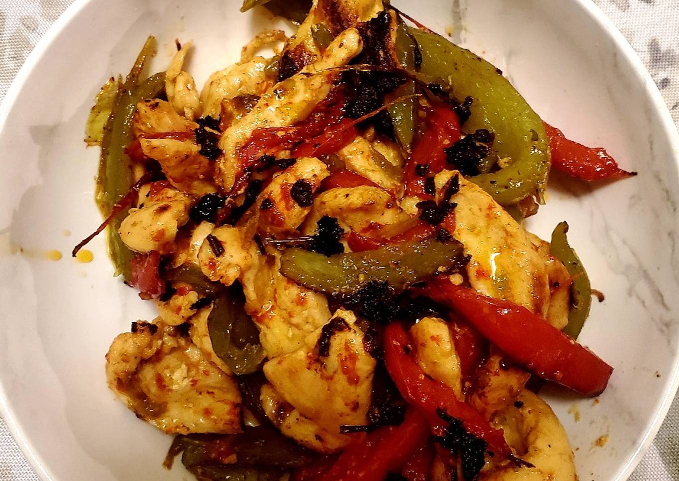 Jen's Chicken Fajitas