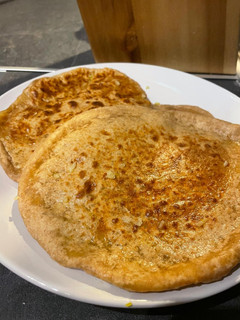 Foto de Pão Naan com queijo