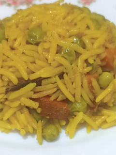 صورة لوصفة رز بالخضار