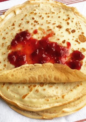 Une photo de Crêpes légères