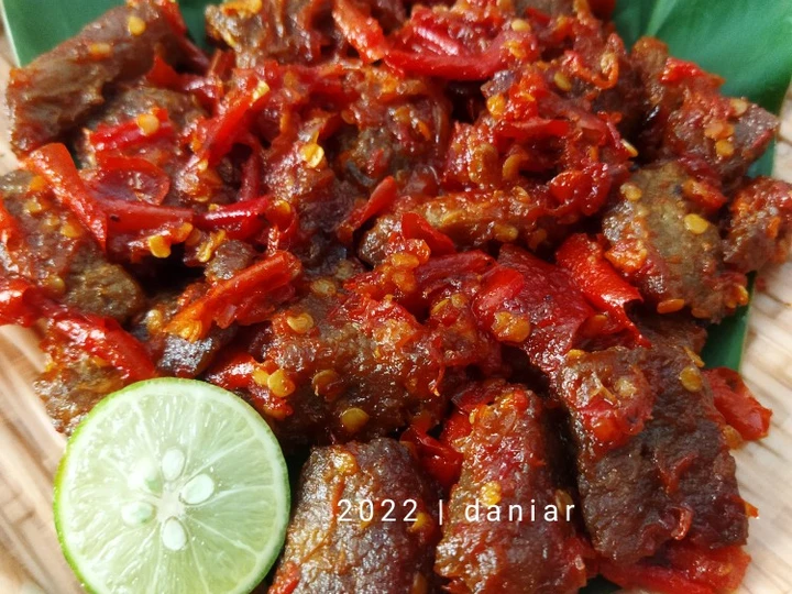 Langkah Mudah untuk Membikin Resep Dendeng Balado Basah yang Bikin Ngiler Anti Ribet, Bikin Ngiler