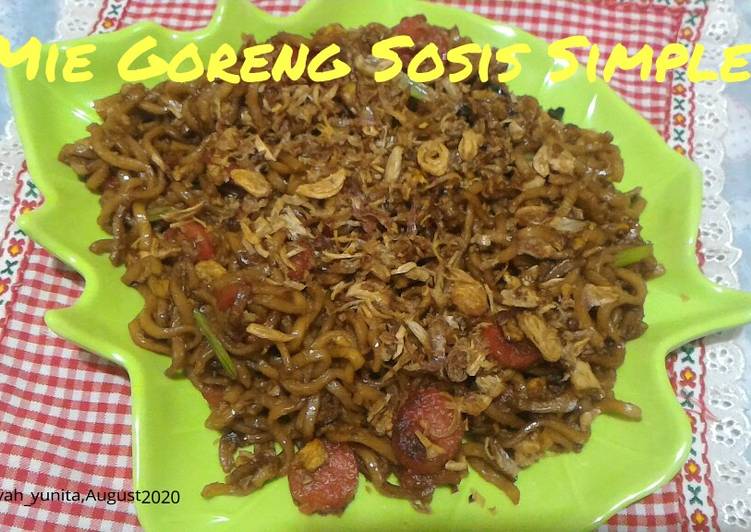 Mie Goreng Sosis Simple