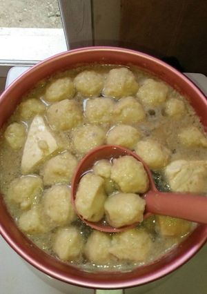 Foto resep Baso Ayam dan Kuah bakso Simple