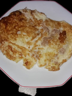Una foto de Tortilla de claras con atún