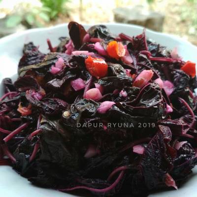 Resep Tumis Bayam Merah Oleh Putri Dapur Ryuna Cookpad