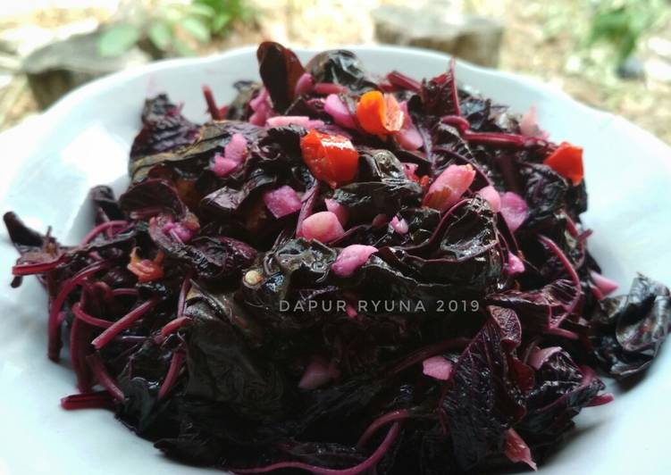 Resep Tumis Bayam Merah Lezat