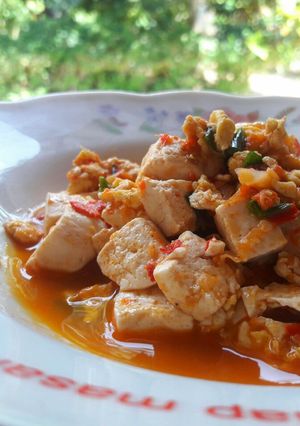 Foto resep Seblak Tahu (menu diet)