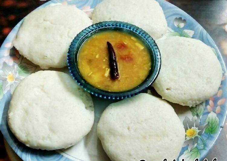 Recipe of Delicious Idli Sambar