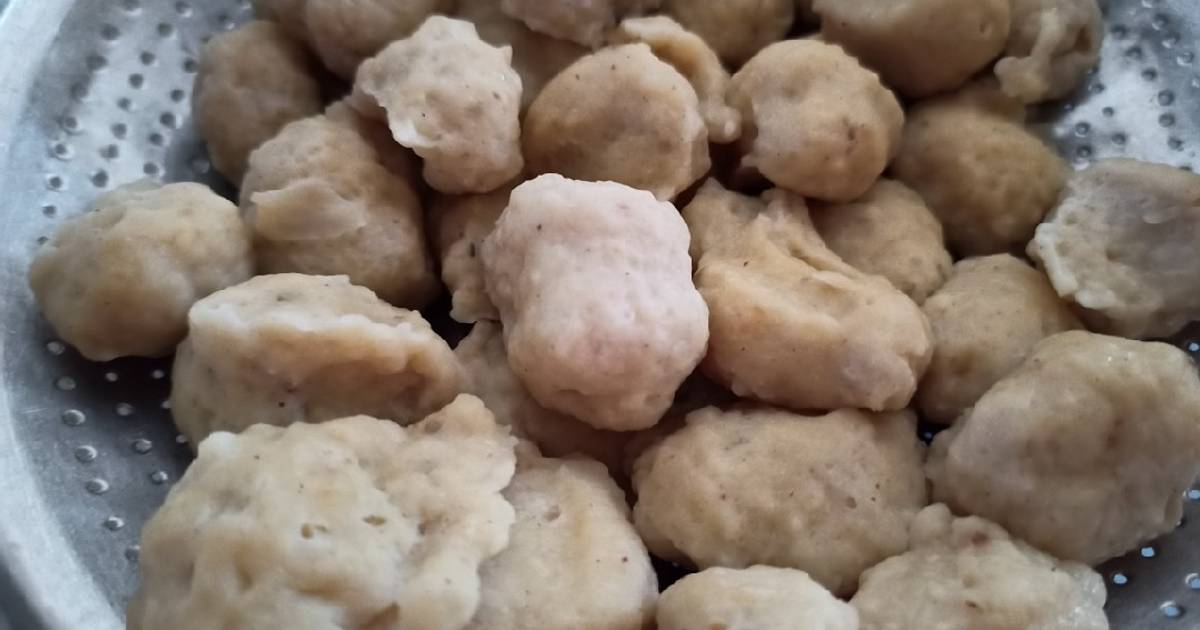 Resep Bakso Ayam Rumahan Anti Gagal